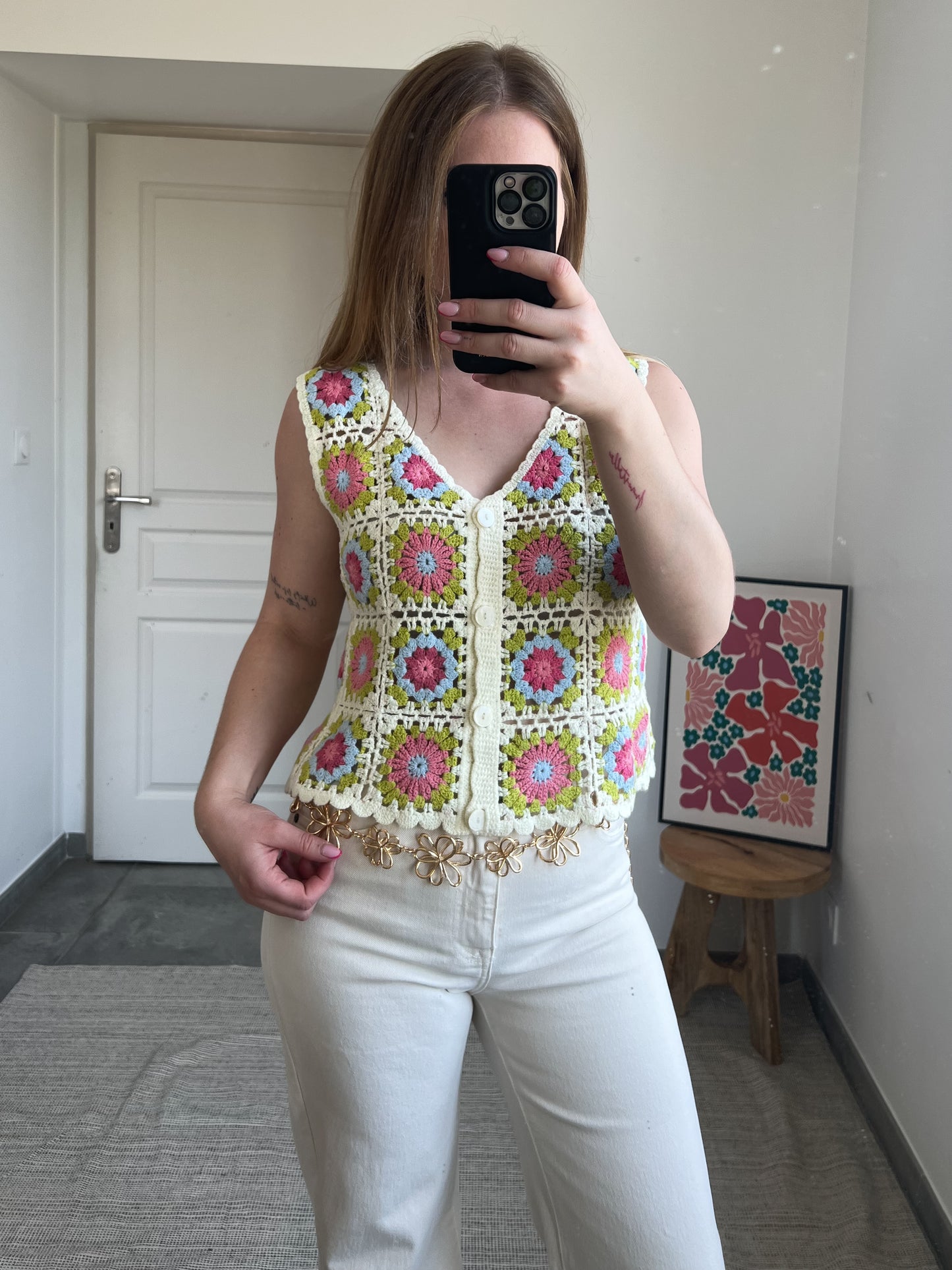 Top crochet APRIL