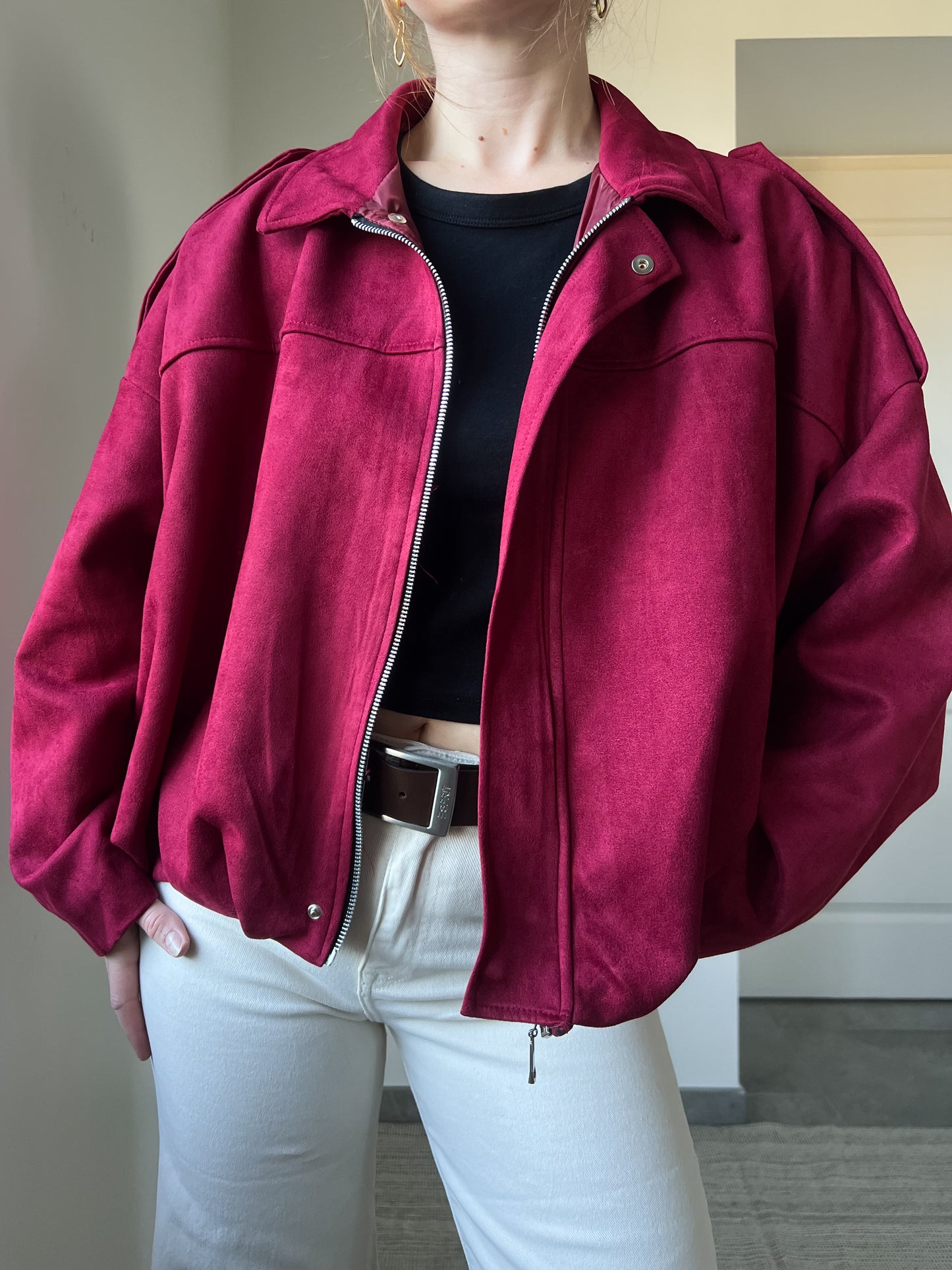 Veste ANNA bordeaux