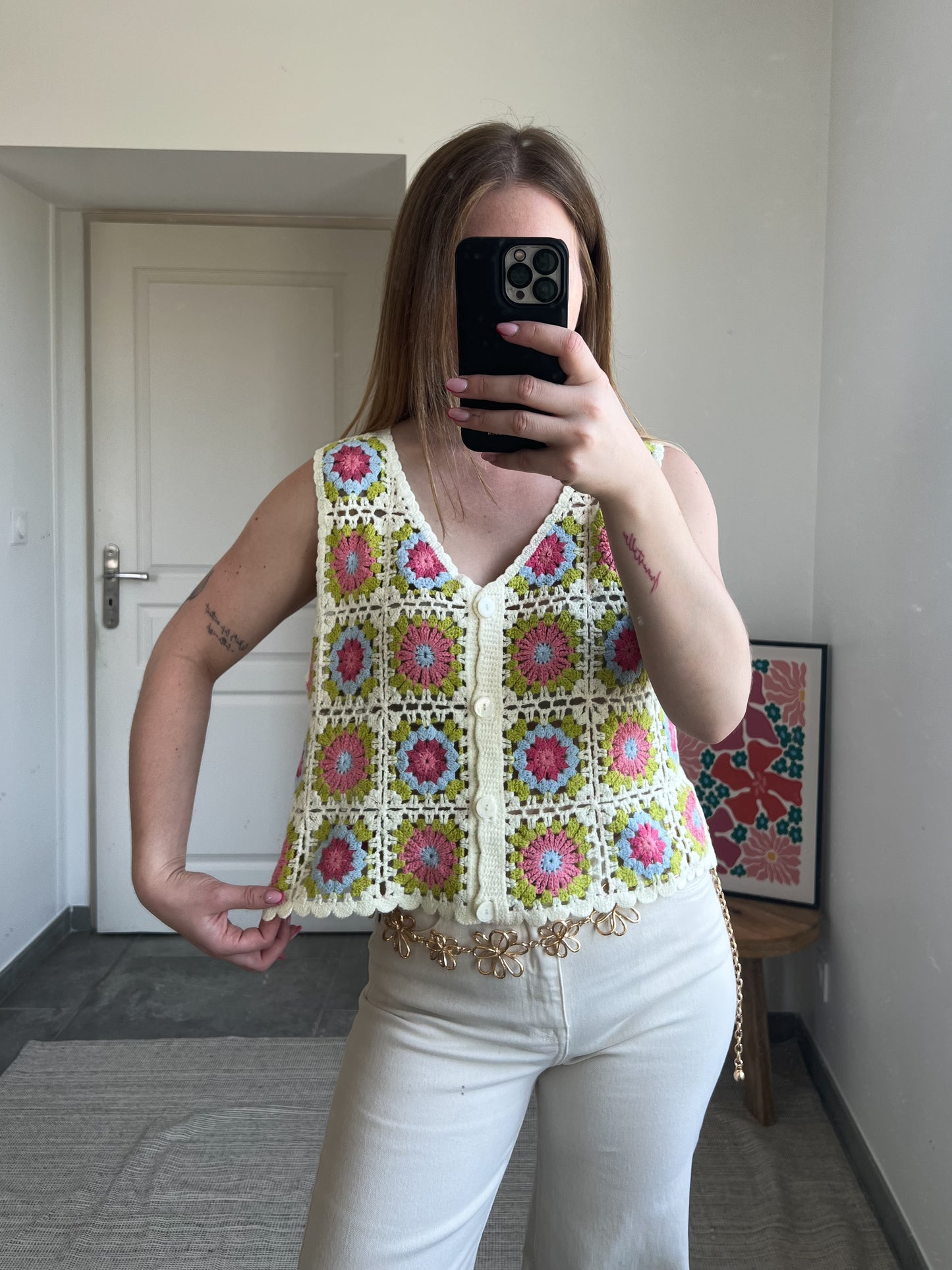 Top crochet APRIL
