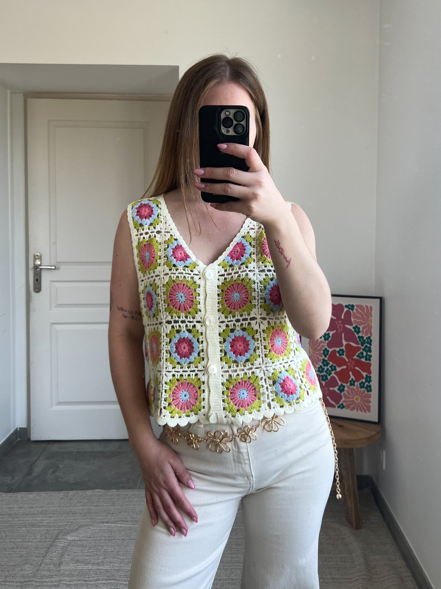 Top crochet APRIL
