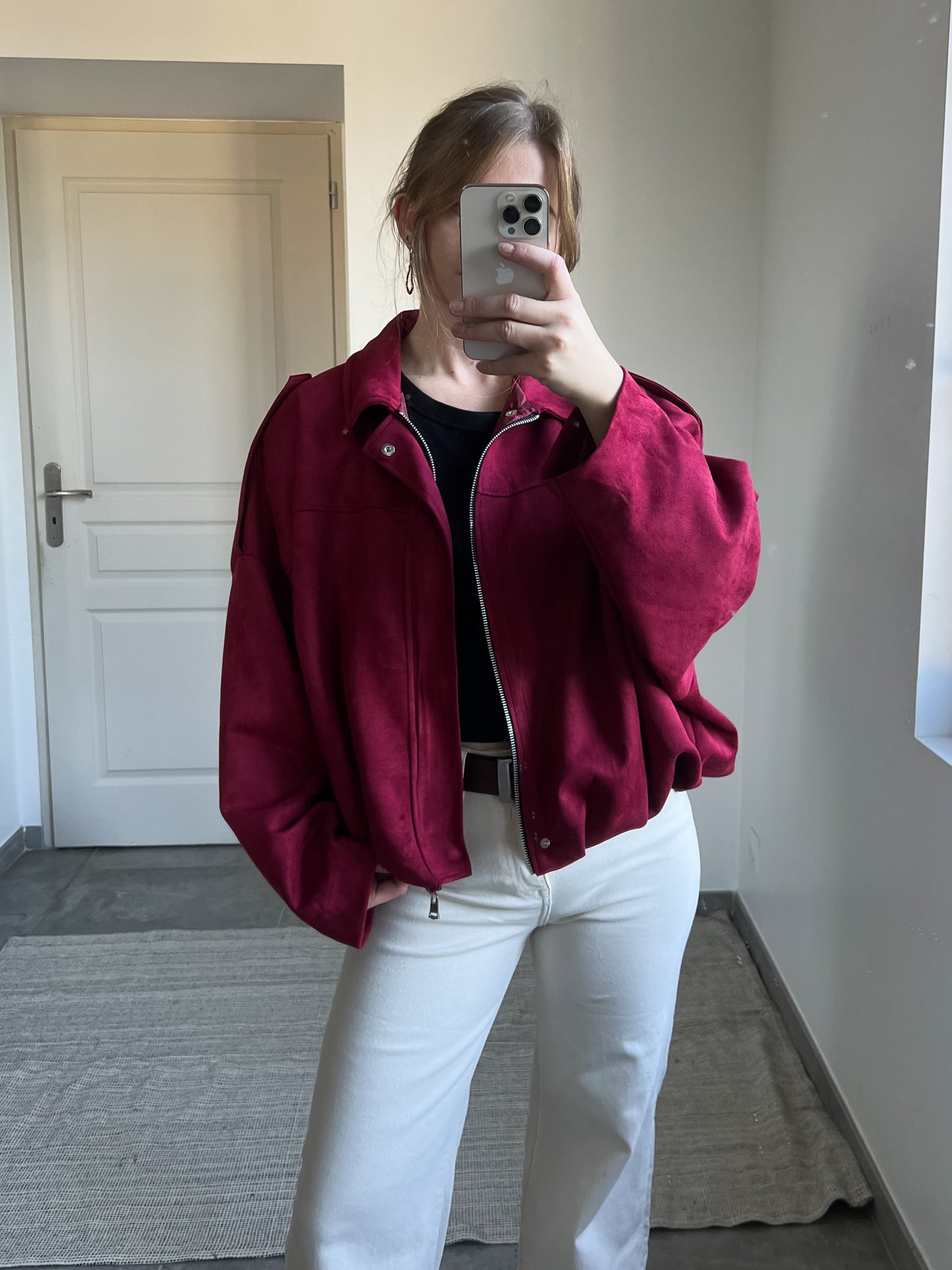 Veste ANNA bordeaux