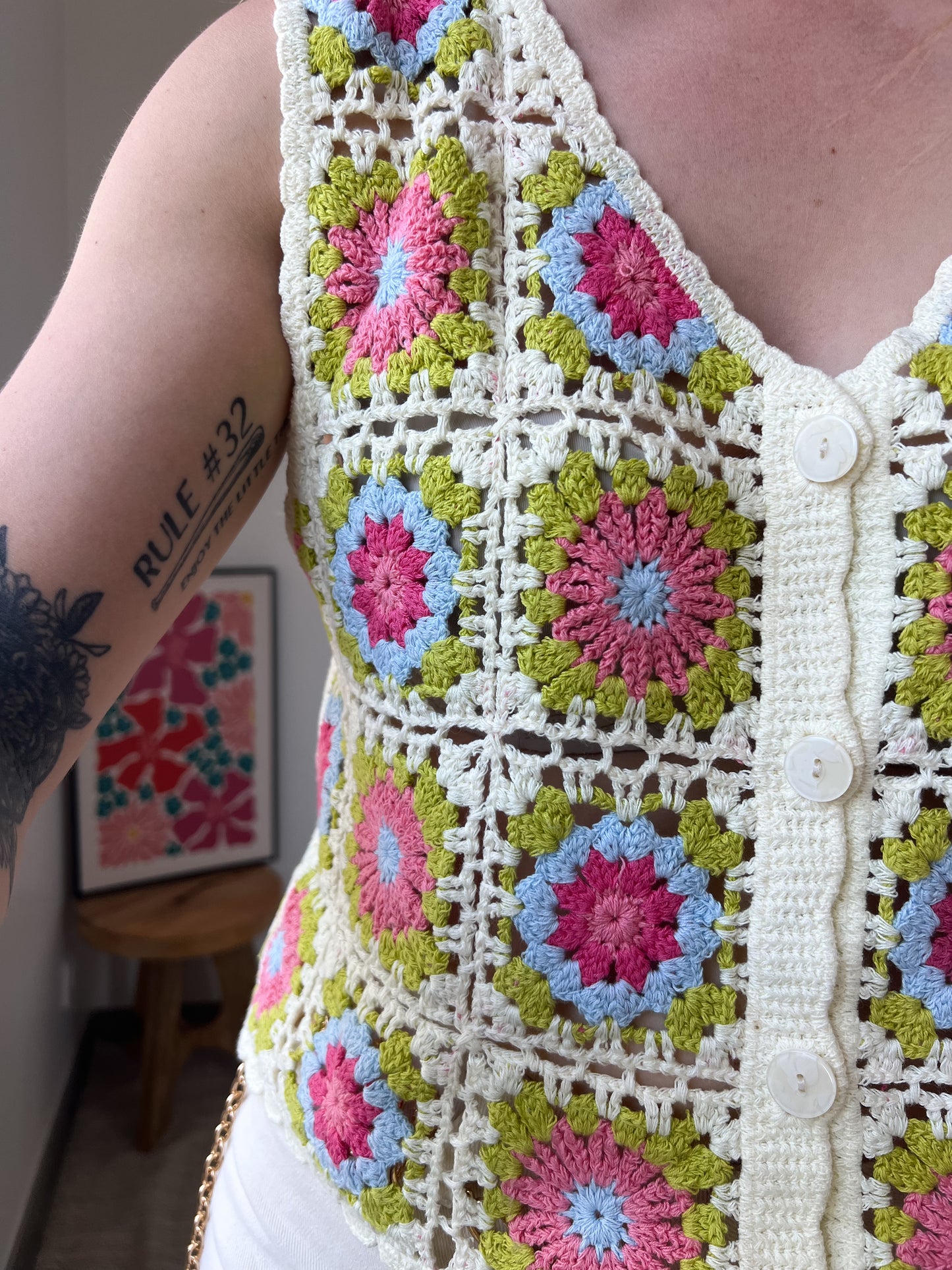 Top crochet APRIL