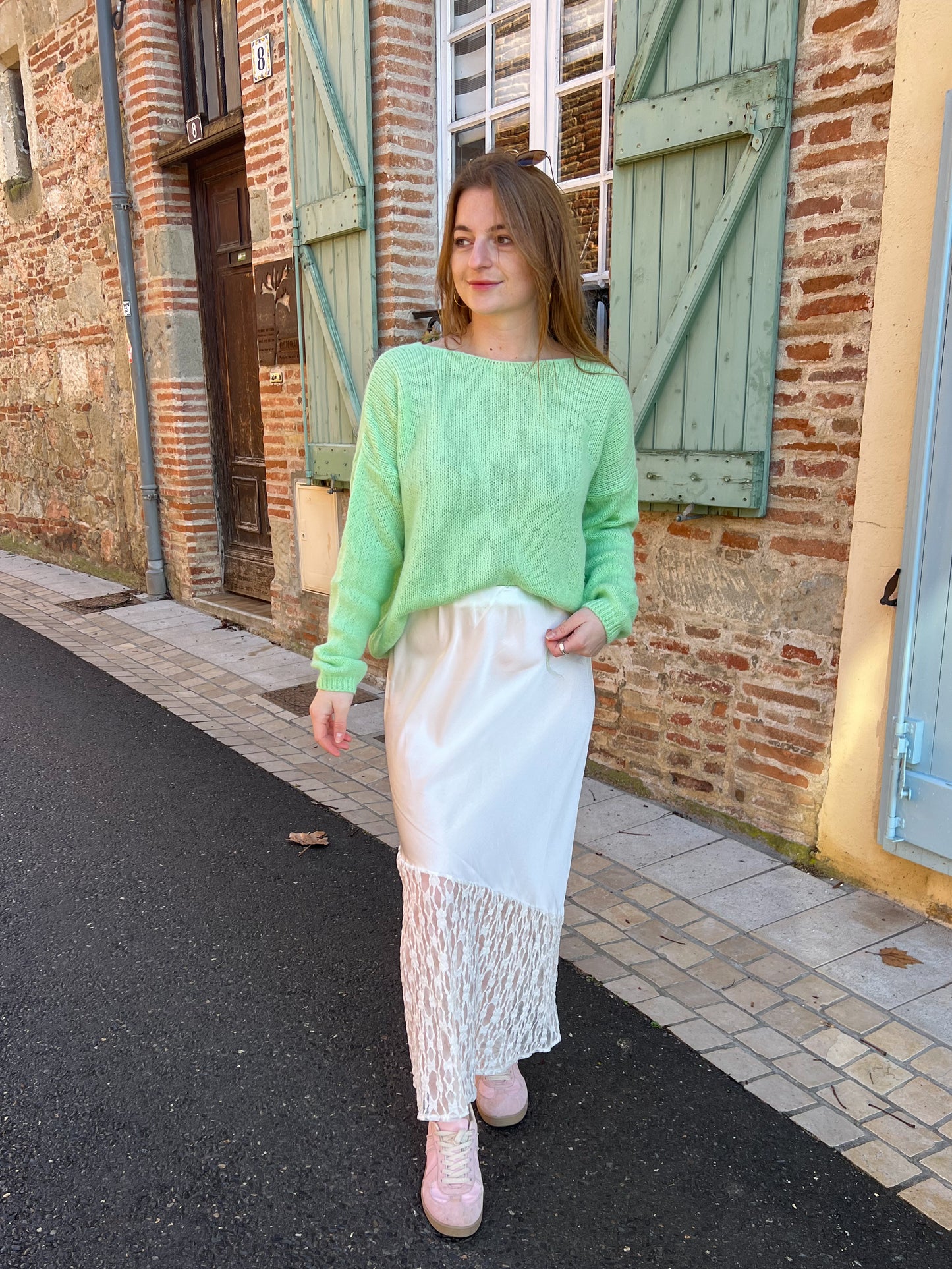 Gilet ALBA vert pomme