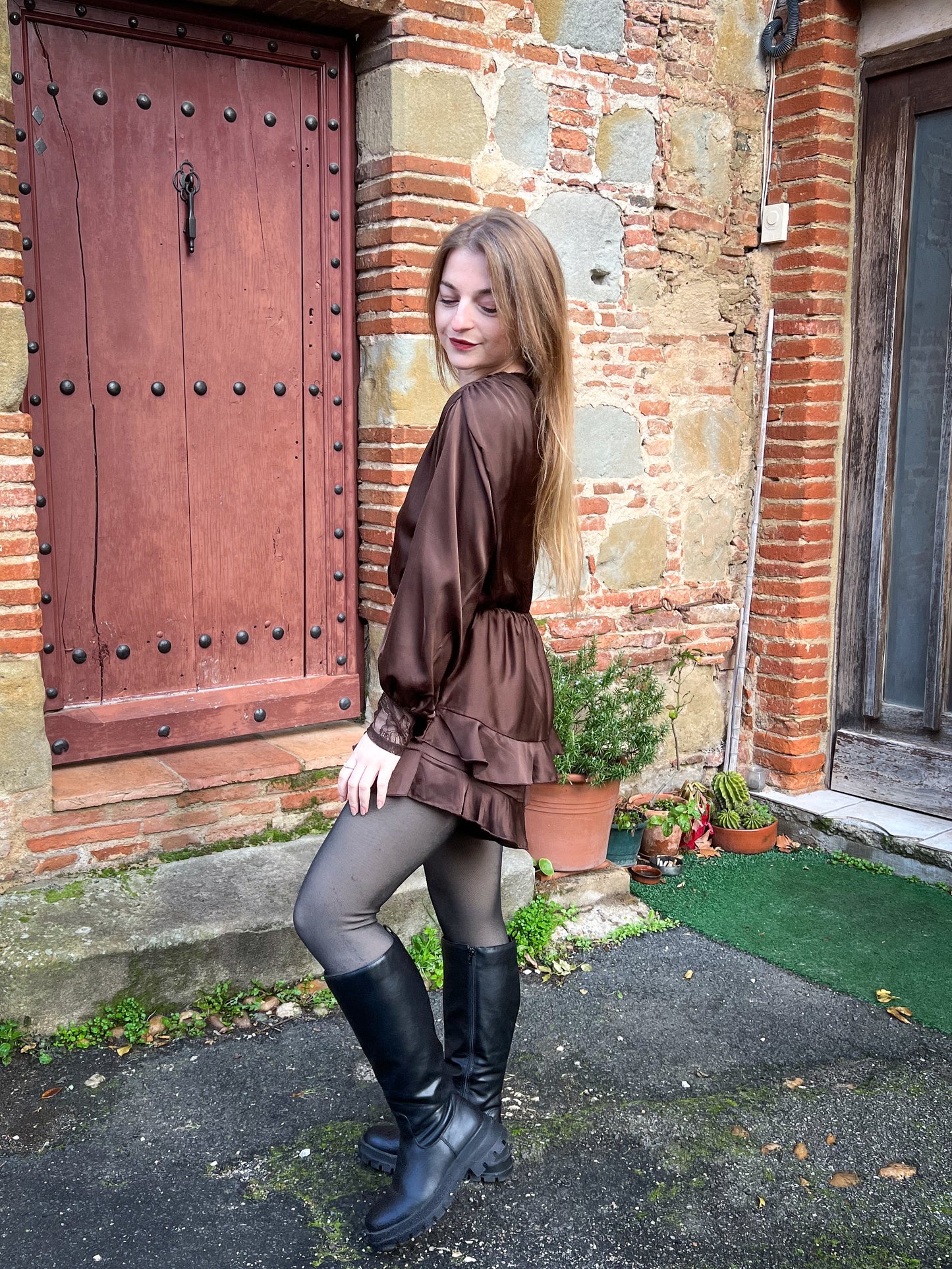 Combishort dentelle CHARLOTTE