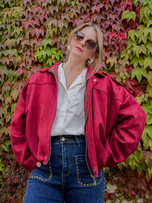 Veste ANNA bordeaux
