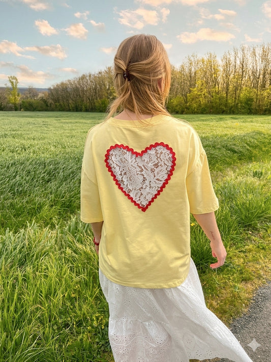 T-shirt coeur ZOE