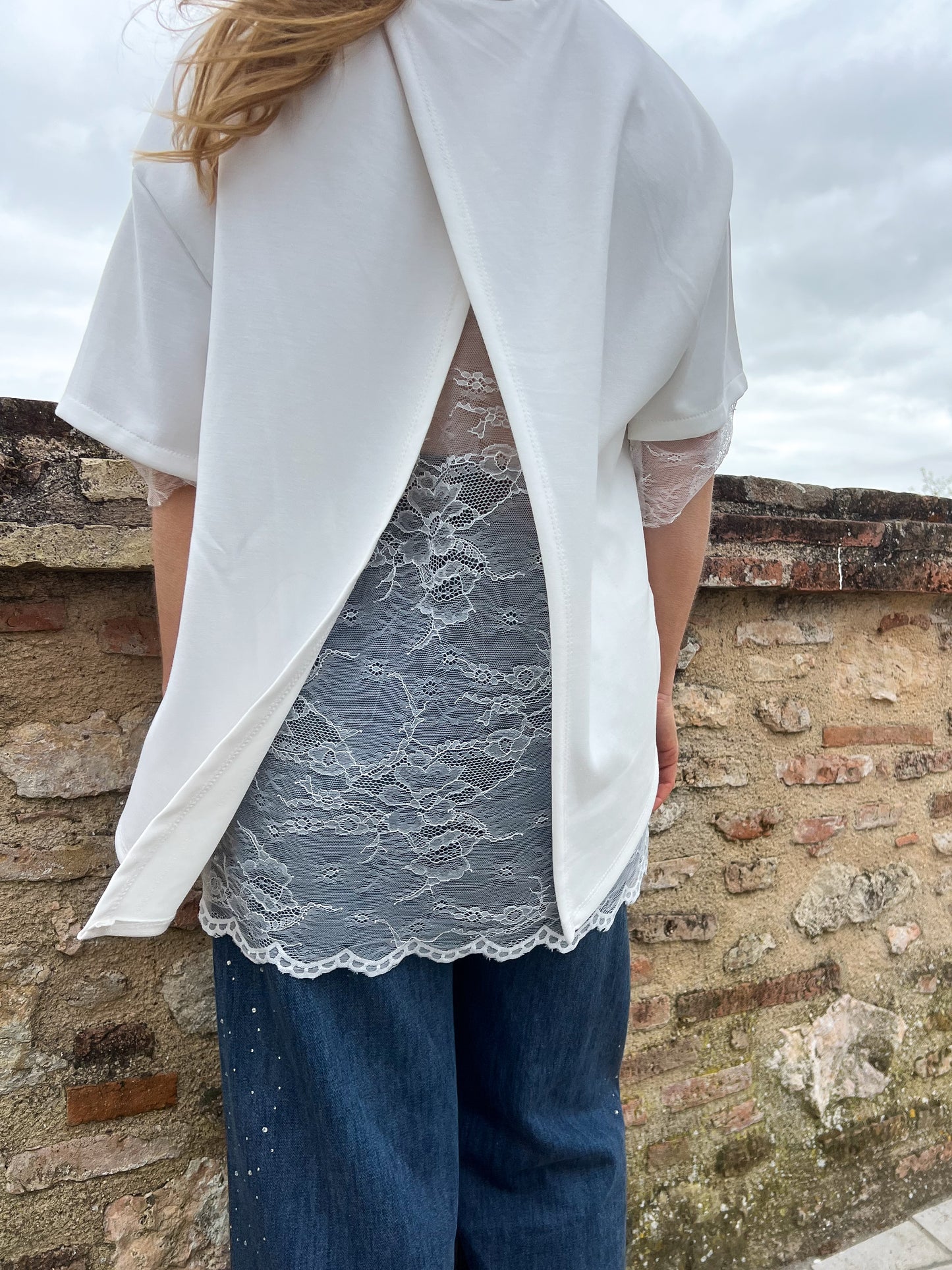 T-shirt dentelle LINA