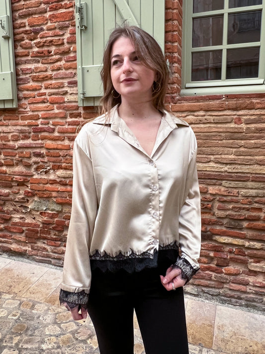 Chemise dentelle ASHLEY