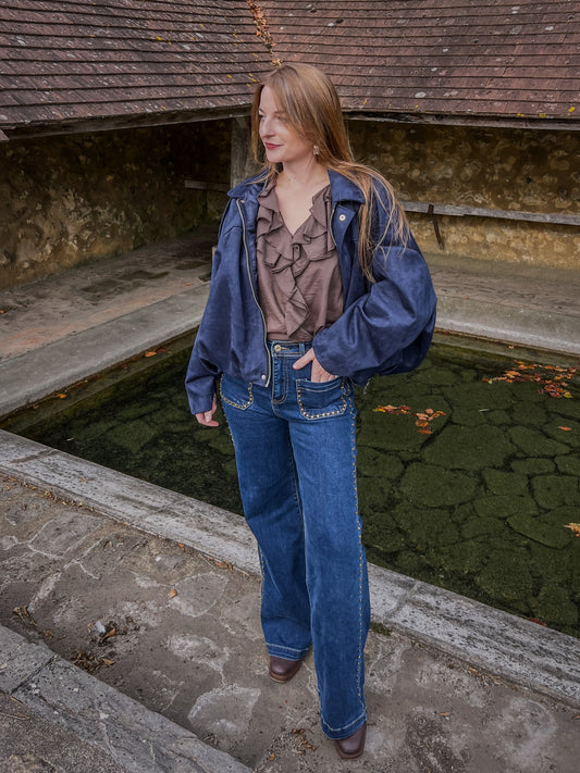 Veste ANNA bleue