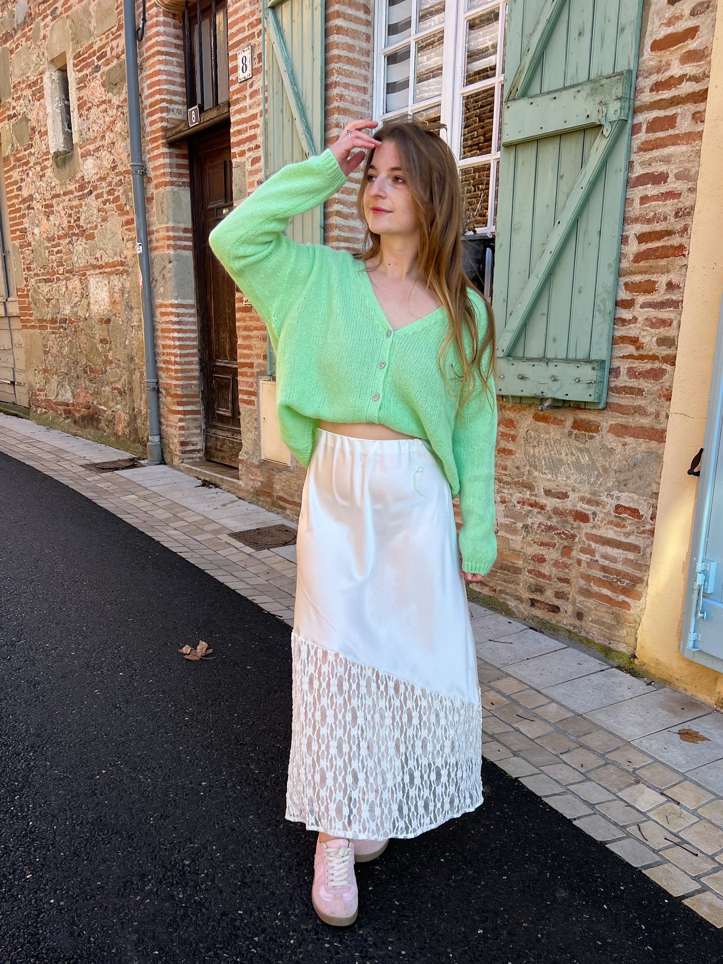 Gilet ALBA vert pomme